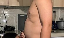 Stepmother Wants Sex in Kitchen