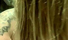 Latina Bent Over for Big Cock Doggystyle Fucking