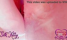 extra close up asmr female masturbation with toy and huge orgasm