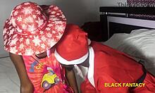 First Time Santa Fucked My Big Juicy Pussy So Hard!