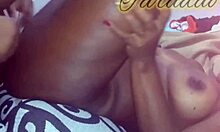 Preta moans loudly as I pound her big ass deep