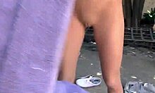 real teen fucks public with blowjob and facial