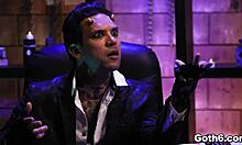 Crazy goth teens share monster cock in hardcore foursome