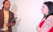 tattooed slut rides bbc