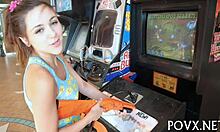 Asian Hairy Cutie In Hotel Porn Scene