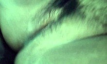 Chubby Mexican mama plays with dildo in her hairy slit