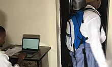 corrupt teacher bangs sex-starved student with big ass in wild session