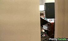 Does this perfect ass babe want a facial, Roxy Love?