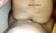 i bent over for my neighbor's doggystyle threesome with shaved pussy