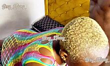 fucking stepsister first time, she squirts with huge ass