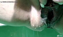 Check out this wet russian milf squirting and pissing on webcam 😱