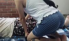 I had a lil chat with her n then we fucked doggystyle for each other's pleasure with my huge cock