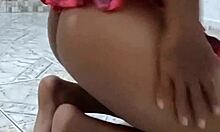 Stripping the Beautiful Tattooed Married Woman in Sexy Miniskirt Fetish POV!