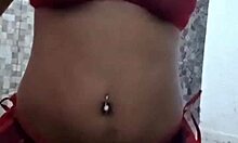 Stripping the Beautiful Tattooed Married Woman in Sexy Miniskirt Fetish POV!