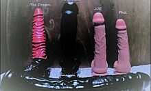 amateur housewife's dirty talk leads to intense orgasm during sex night 😈