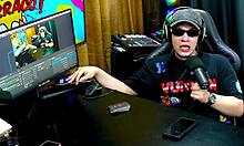 Teen Girl Stands Up And Shows Her Backside With A Wink To The Camera