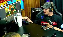 Teen Girl Stands Up And Shows Her Backside With A Wink To The Camera