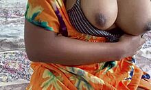 the bhabhi moaned loudly during rough fuck with husband