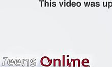 two british students have a masturbation race in their uniforms