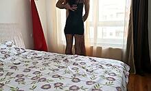 I picked up and fucked a hot milf in Italy, quickie in cowgirl position.