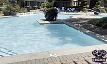 Stacxxxs presents Hawaiian angel at pool