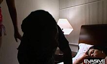 watch cute teen 18+ get huge boobs squeezed before monster cock rams shaved pussy