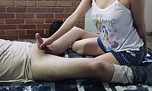 I had a lil chat with her n then we fucked doggystyle for each other's pleasure with my huge cock