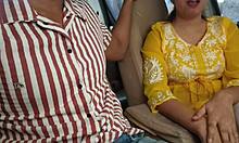 I Convinced Her To Show Boobs In Public Car