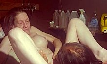 eating and fucking on washing machine again