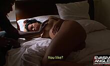 watch cute teen 18+ get huge boobs squeezed before monster cock rams shaved pussy