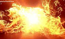 flexible teen lenis diamond in gangbang anal