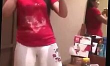 Why is this Indian girl dancing so hot with friends?