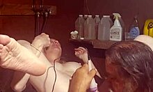 eating and fucking on washing machine again