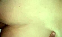 Amateur bbw girlfriend gets filled with cum on bed