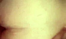 Amateur bbw girlfriend gets filled with cum on bed