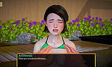 My new family has fun with game