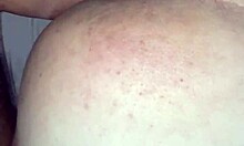 Amateur bbw girlfriend gets filled with cum on bed