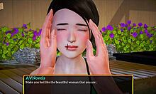 My new family has fun with game