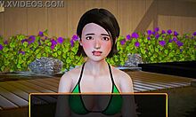 My new family has fun with game