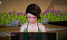 My new family has fun with game