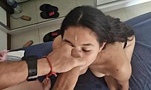 Latina Pornstar Loves Facial Cumshots