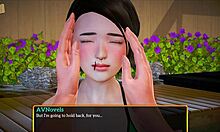 My new family has fun with game