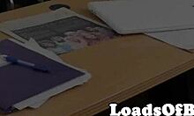 Inked Casting Babe's Shaved Pussy Fucked Hard, Cum in Mouth!