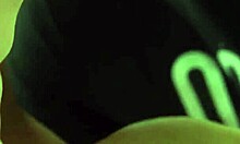 Hot Ebony Babe Passionately Rides Brother-in-Law's Cock