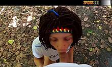 Hey, check out this pov blowjob in the park till cum