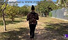 Watch This Latina Fitness Babe Tease All Day Then Get Fucked Hard For A Creampie!