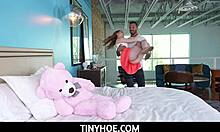 Mazy Myers Tiny Redhead Stepdaughter Orgasms With Stepdad