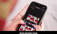 Arab Stepsister In Hijab Prepared For Marriage!