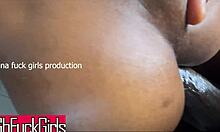 creampy anal fuck of this ebony booty girl was too good to fuck by my bbc