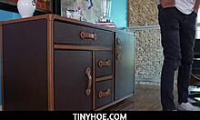 Mazy Myers Tiny Redhead Stepdaughter Orgasms With Stepdad